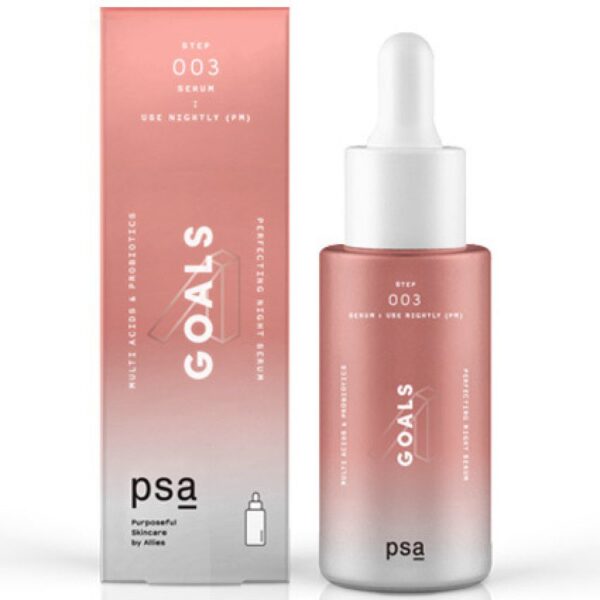 PSA Goals Multi Acids and Probiotics Perfecting Night Serum 30ml