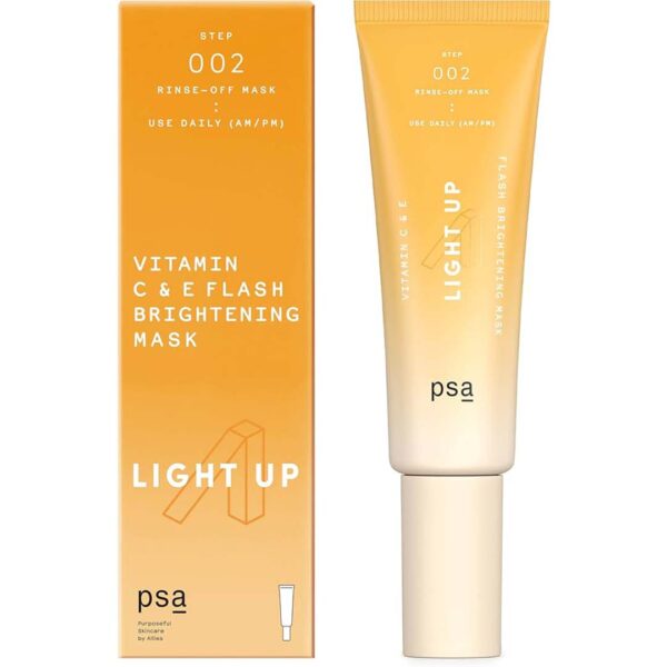 PSA Light Up Vitamin C and E Flash Brightening Mask