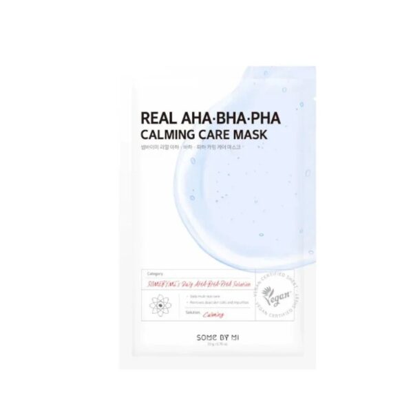 SOME BY MI REAL AHA-BHA-PHA CALMING CARE MASK
