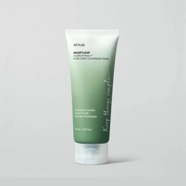 ANUA Heartleaf Quercetinol Pore Deep Cleansing Foam 150ml