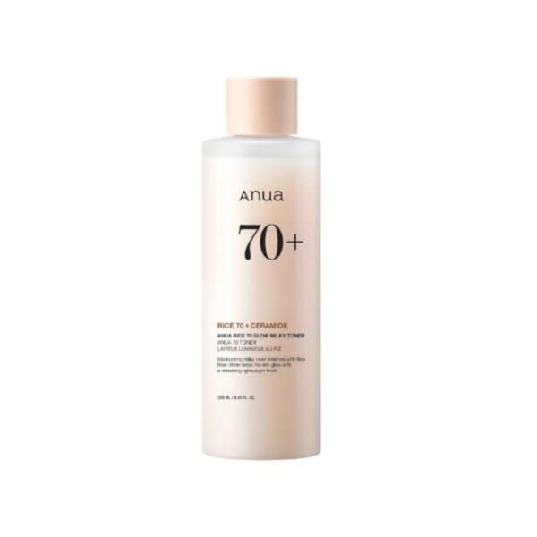 ANUA RICE 70 GLOW MILKY TONER 250ML