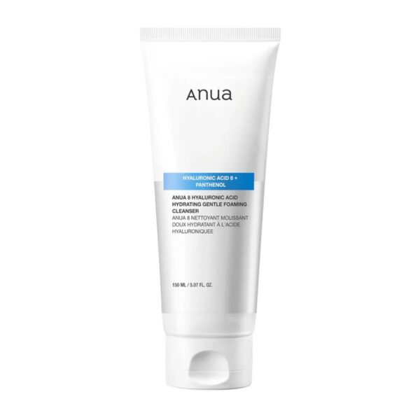 ANUA HYALURONIC ACID HYDRATING GENTLE FOAMING CLEANSER 150 ML