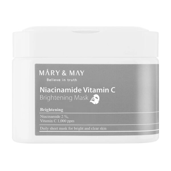 Mary&May - Niacinamide Vitamin C Brightening Mask, 30 pcs.