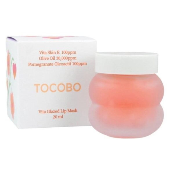Tocobo - Vita Glazed Lip Mask Moisturizing-Regenerating Lip Mask - Imagen 3