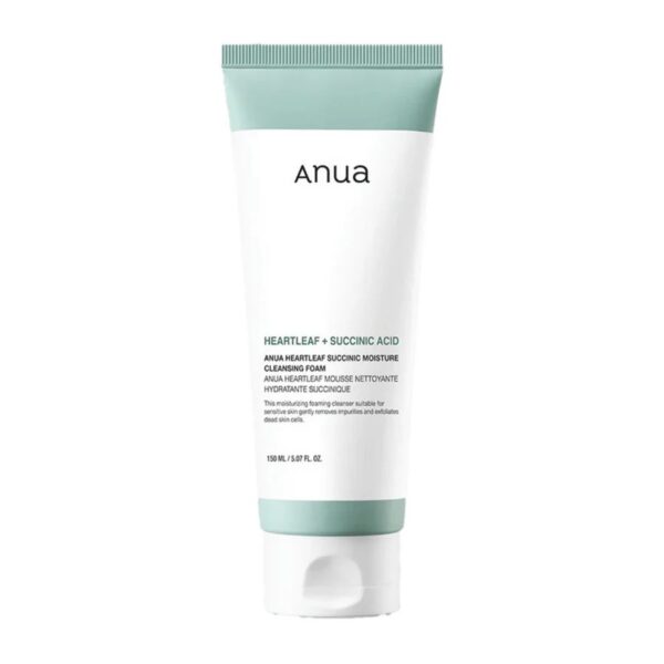 Anua Heartleaf Succinic Moisture Cleansing Foam