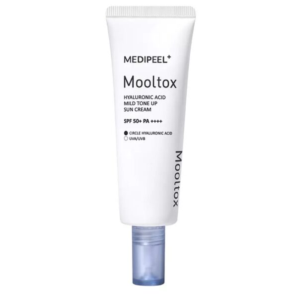 MediPeel Mooltox Hyaluronic Acid Mild Tone Up Sun Cream SPF 50+ PA++++
