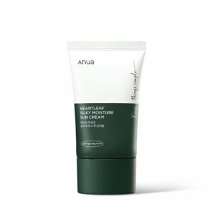 ANUA HEARTLEAF SILKY MOISTURE SUN CREAM
