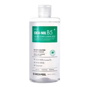 MEDIPEEL Phyto Cica-nol B5 AHA BHA Vitamin Calming Micellar Cleansing Water