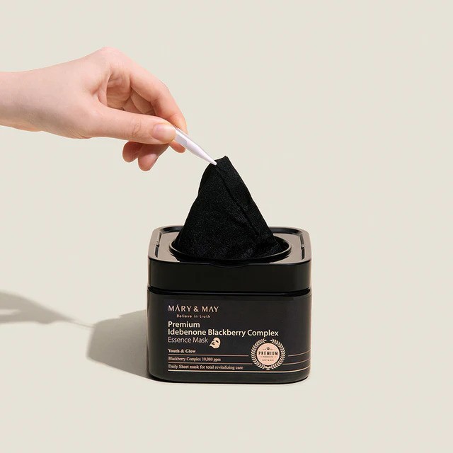 Mary&May Premium Idebenone Blackberry Complex Essence Mask - Imagen 2