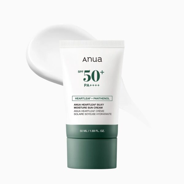 ANUA SPF 50 HEARTLEAF SILKY MOISTURE MILD