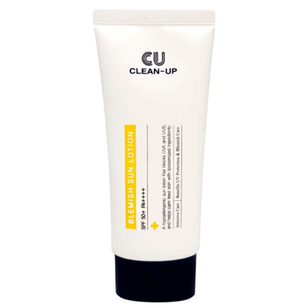 CUSKIN CLEAN-UP BLEMISH SUN LOTION SPF 50+ PA++++