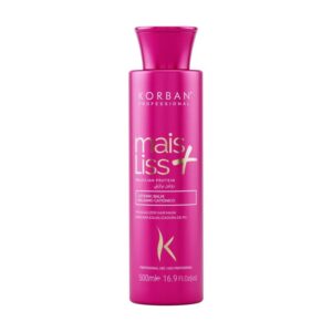 KORBAN Mais Liss Nanogloss – Cationic Smoothing Mask for Straightened Hair, 500ml