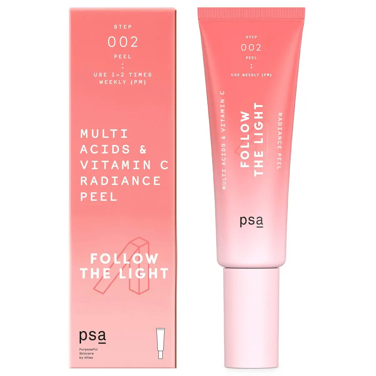 PSA Follow The Light multi acids and Vitamin C radiance peel (2)