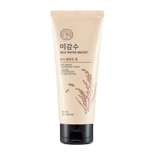 THE FACE SHOP RICE WATER BRIGHT FACIAL FOAMING CLEANSER 150ML
